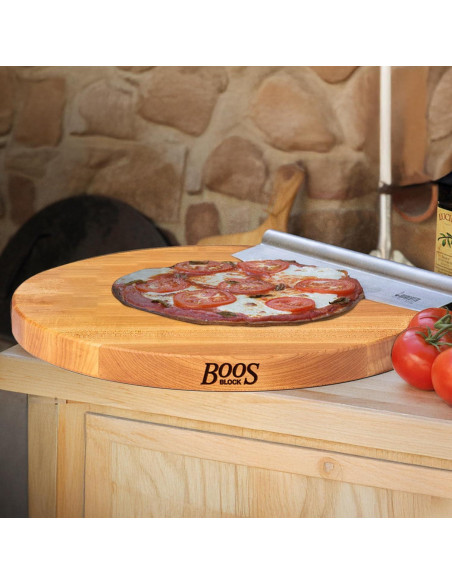 Tabla de Cortar Redonda John Boos R-Board 45.72cm Arce Reversible Tabla de Cortar Redonda John Boos R-Board 45.72cm Arce Reversible
