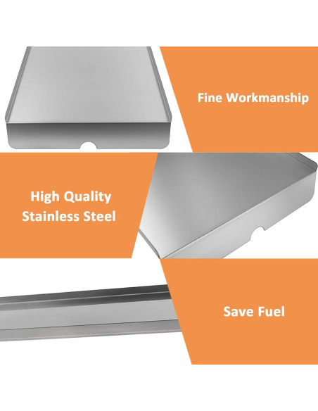 Baffle de Calor BAC012 para Parrilla Traeger Pro 575 - Acero Inoxidable Baffle de Calor BAC012 para Parrilla Traeger Pro 575 - Acero Inoxidable