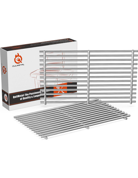 Rejillas de Acero Inoxidable 304 QuliMetal para Parrillas Weber Spirit 200 Rejillas de Acero Inoxidable 304 QuliMetal para Parrillas Weber Spirit 200