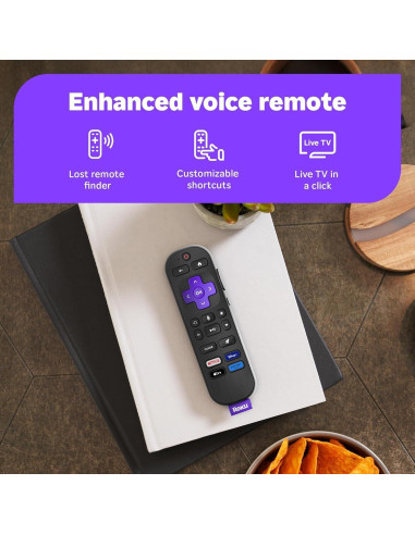 Televisor Inteligente Roku 50" 4K UHD HDR Dolby Audio