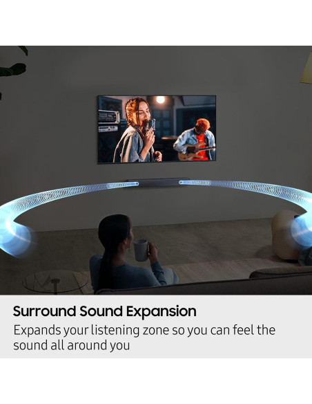 Barra de sonido Samsung HW-B400F 2.0 ch con subwoofer Barra de sonido Samsung HW-B400F 2.0 ch con subwoofer