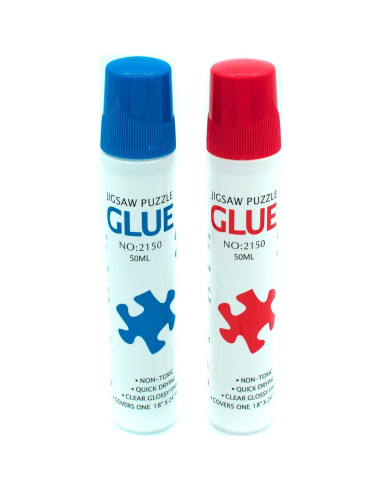 Pegamento Transparente para Rompecabezas Parachute - 3 Botellas de 50 ml