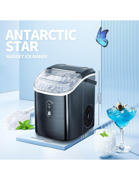 Fabricador de Hielo Nugget Antarctic Star HZB-15N 15.42kg/día Fabricador de Hielo Nugget Antarctic Star HZB-15N 15.42kg/día