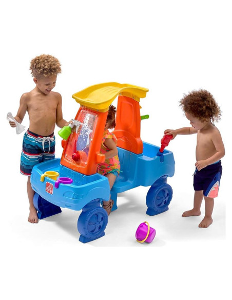 Centro de Lavado de Autos Step2 con 13 Accesorios - Mesa de Agua para Niños Centro de Lavado de Autos Step2 con 13 Accesorios - Mesa de Agua para Niños