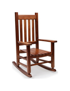 Mecedora de Madera GnL Recsports para Niños 6-10 Años Natural