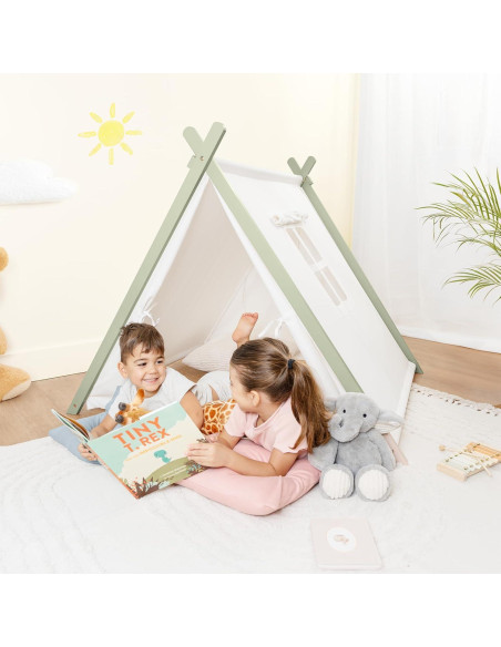Escalera Multiusos para Niños Comfy Cubs con Carpa de Juego Escalera Multiusos para Niños Comfy Cubs con Carpa de Juego