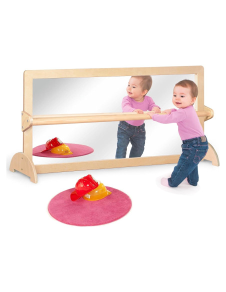 Espejo Montessori KRAND con Barra de Seguridad 115.8x57.9cm Espejo Montessori KRAND con Barra de Seguridad 115.8x57.9cm