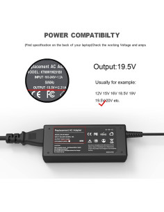 Cargador YBRUZRUB 65W para Dell Inspiron 11 13 14 15 2