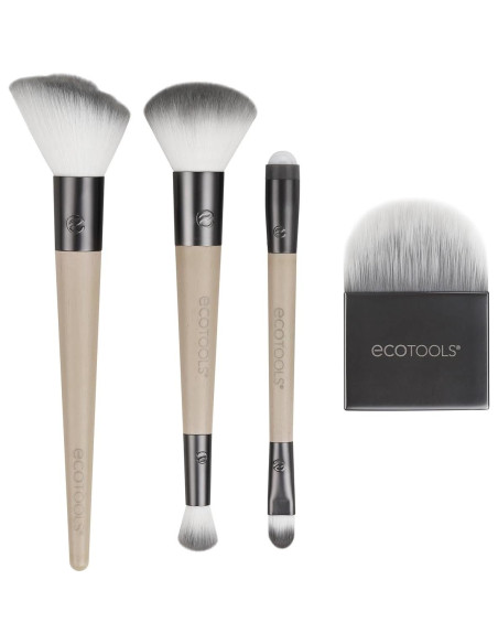 Kit de Brochas de Maquillaje EcoTools Ama Tu Piel - 6 Cabezas Kit de Brochas de Maquillaje EcoTools Ama Tu Piel - 6 Cabezas