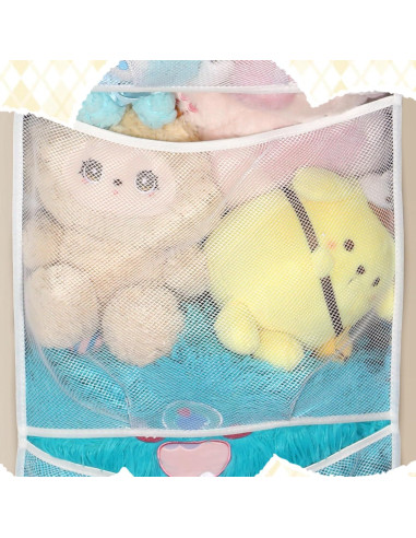 Organizador Colgante de Juguetes de Peluche HD87030110028 - Gris