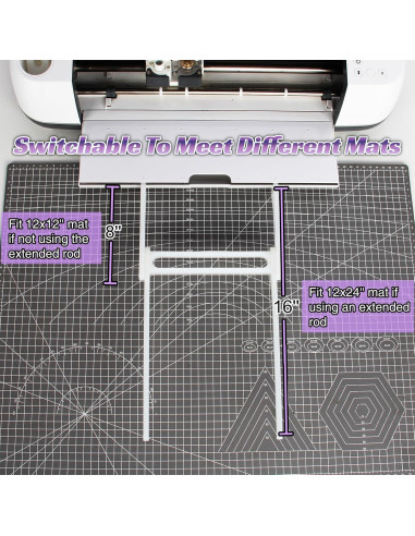 Bandeja de Extensión Larga LOPASA para Cricut Maker 4 y 3 - 30.48x60.96 cm