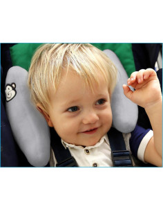 Cojín de Viaje Ajustable Zdbdbd para Bebés - Soporte Cabeza y Cuello 2