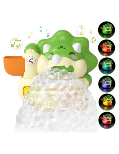 Máquina de Burbujas Lehoo Castle para Baño con Música y Luces