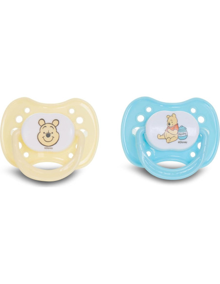 Juego de Biberones y Chupetes Disney Baby - 2 Biberones 325ml + 2 Chupetes Ortodónticos Juego de Biberones y Chupetes Disney Baby - 2 Biberones 325ml + 2 Chupetes Ortodónticos
