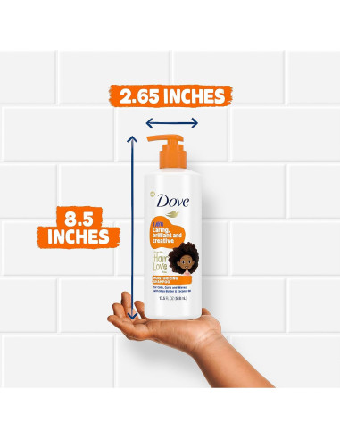 Conjunto Champú y Acondicionador Dove Niños 3 Piezas
