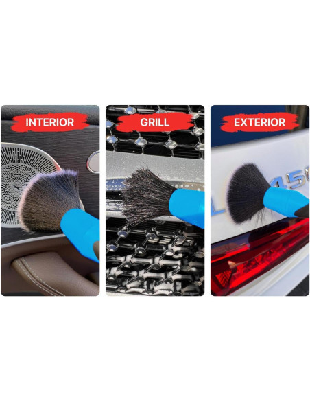 Juego de Cepillos de Detalle 55tech - 5 Piezas para Autos Juego de Cepillos de Detalle 55tech - 5 Piezas para Autos