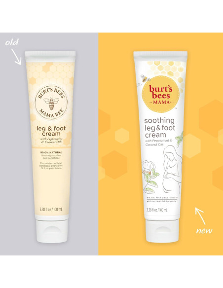 Crema para Piernas y Pies Burt's Bees 95g - Natural y Calmante Crema para Piernas y Pies Burt's Bees 95g - Natural y Calmante