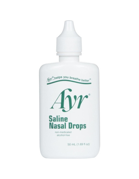 Gotas Nasales Salinas Ayr 47.9 ml - Alivio Alergias y Resfriados Gotas Nasales Salinas Ayr 47.9 ml - Alivio Alergias y Resfriados