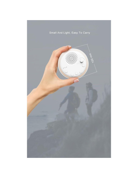Máquina de Sonido iFamily NC01 para Dormir Bebés - 16 Sonidos, Luz Nocturna Máquina de Sonido iFamily NC01 para Dormir Bebés - 16 Sonidos, Luz Nocturna