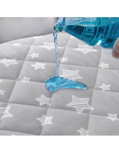 Protector de Colchón de Cuna Impermeable Moonsea 132x71 cm