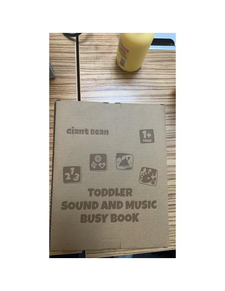 Libro Ocupado Montessori Goli Toys con Sonido 23.5x18.5cm Libro Ocupado Montessori Goli Toys con Sonido 23.5x18.5cm