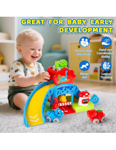 Pista de Carreras Dinosaurios LACCHOUFEE 0.76kg 1-3 Años 2