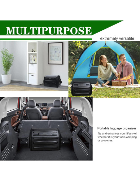 Organizador de Maletero ReYee Plegable Impermeable 15kg Organizador de Maletero ReYee Plegable Impermeable 15kg