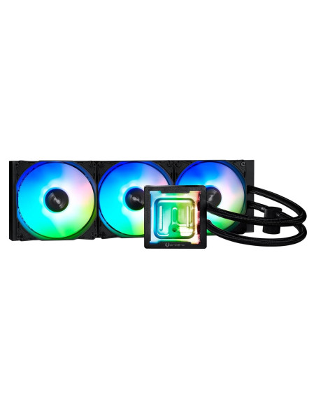 Enfriador Líquido AIO BitFenix Cube 360mm Negro para CPU Enfriador Líquido AIO BitFenix Cube 360mm Negro para CPU