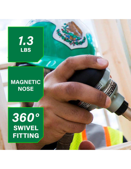 Martillo de Palma Metabo HPT NH90AB 0.59 kg con Nariz Magnética Martillo de Palma Metabo HPT NH90AB 0.59 kg con Nariz Magnética