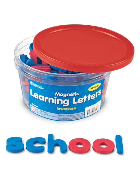 Letras Magnéticas de Aprendizaje Recursos de Aprendizaje 104 pcs Letras Magnéticas de Aprendizaje Recursos de Aprendizaje 104 pcs