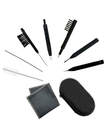 Kit de limpieza de audífonos Anico - 8 piezas reutilizables Kit de limpieza de audífonos Anico - 8 piezas reutilizables