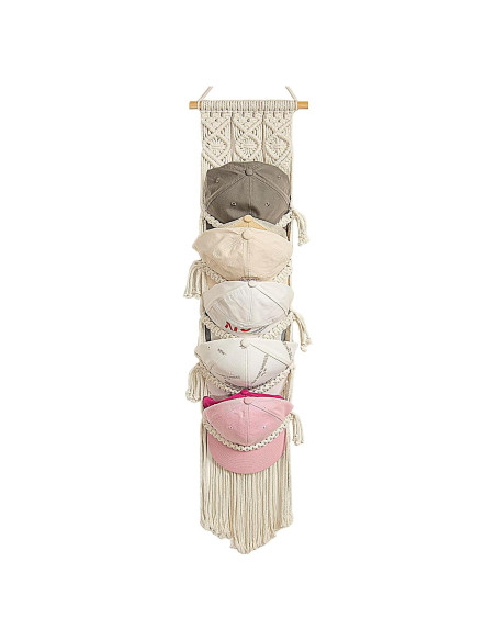 Perchero de Gorra Jontell Boho - Organizador de Sombreros 1 Pack Perchero de Gorra Jontell Boho - Organizador de Sombreros 1 Pack