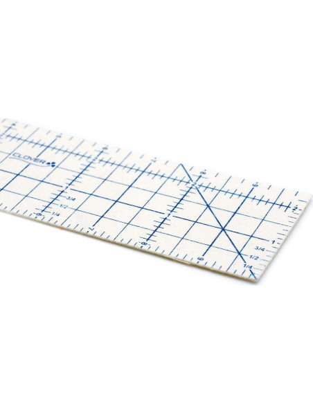 Regla Caliente Clover 7811 para Planchar y Medir 6.35x25.4 cm Regla Caliente Clover 7811 para Planchar y Medir 6.35x25.4 cm