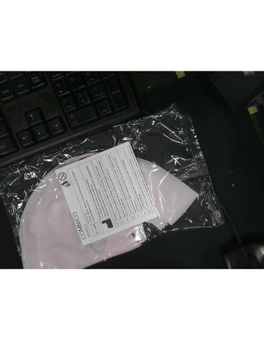 Cubierta de Mascarilla Facial de Silicona COMNICO 2 Piezas Rosa