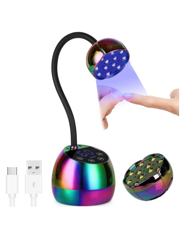 Lámpara UV LED PHAIN 36W Inalámbrica para Uñas Gel con Sensor