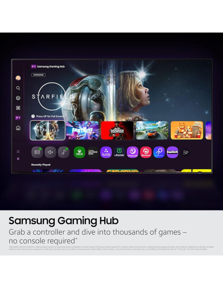 Samsung Televisor Inteligente QLED 43" Q7F 4K HDR, Sonido 3D Samsung Televisor Inteligente QLED 43" Q7F 4K HDR, Sonido 3D