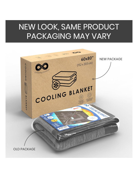 Manta Refrigerante Everlasting Comfort Doble Cara 152x203 cm Manta Refrigerante Everlasting Comfort Doble Cara 152x203 cm