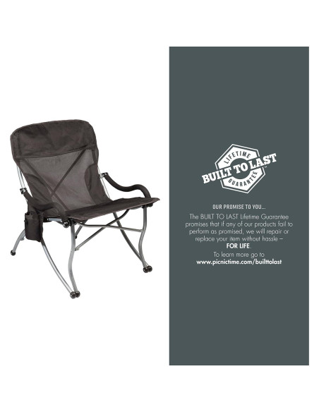 Silla de Camping Pesada NFL Philadelphia Eagles PT-XL 181 kg Silla de Camping Pesada NFL Philadelphia Eagles PT-XL 181 kg