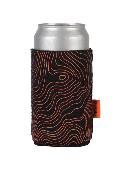 Enfriador de Bebidas Aislado Grizzly Coolers 355 ml Negro/Naranja Enfriador de Bebidas Aislado Grizzly Coolers 355 ml Negro/Naranja