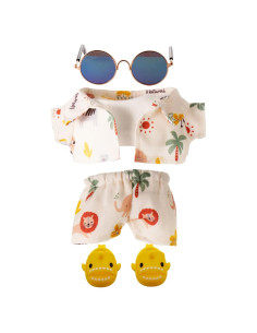 Conjunto de Ropa Vacacional para Muñeca 17cm Beofinest 5 PZS