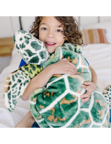 Tortuga Marina Gigante de Peluche Melissa & Doug 71 cm Tortuga Marina Gigante de Peluche Melissa & Doug 71 cm