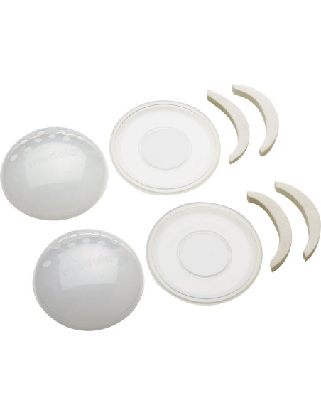 Conchas Medela SoftShells para Pezones Adoloridos - Sin BPA Conchas Medela SoftShells para Pezones Adoloridos - Sin BPA