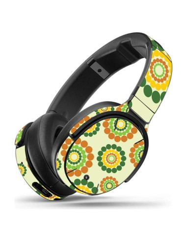 Piel Protectora MightySkins para Auriculares Skullcandy Venue - Flores Hippies