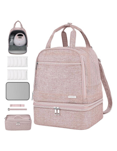 Bolsa Extractora de Leche Materna Derjunstar Rosa 45L