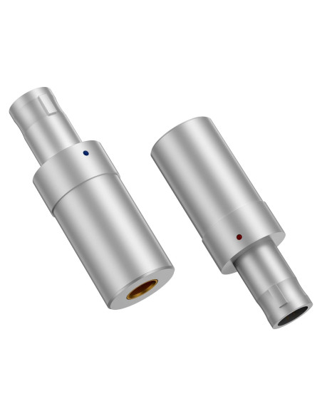 Adaptador de Auriculares OKCSC HD800 a MMCX Hembra Plata Adaptador de Auriculares OKCSC HD800 a MMCX Hembra Plata