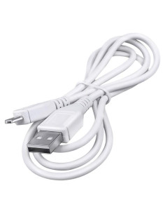 Cable de Carga Micro USB 1m Blanco SapplySource para Auriculares COWIN E9