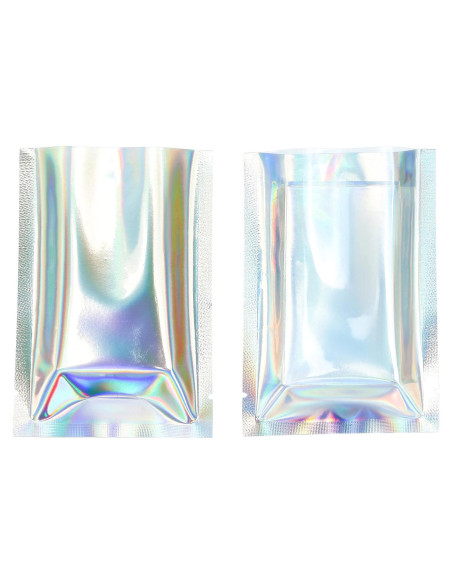 Bolsas de Mylar Metálicas QQ Studio 100 Unidades 12x18cm Bolsas de Mylar Metálicas QQ Studio 100 Unidades 12x18cm