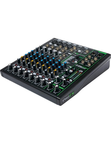 Mezclador Profesional Mackie ProFX10v3 10 Canales USB + Auriculares