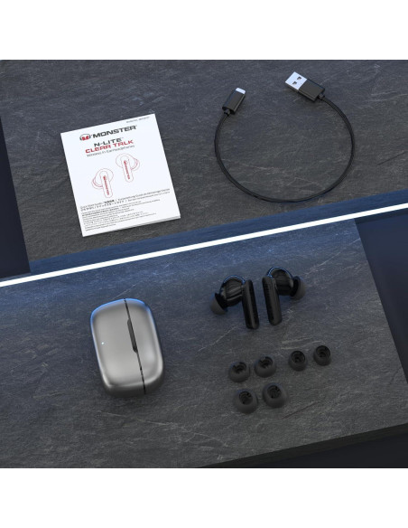 Auriculares Inalámbricos Monster MH22107 Bluetooth 5.3 IPX8 Auriculares Inalámbricos Monster MH22107 Bluetooth 5.3 IPX8