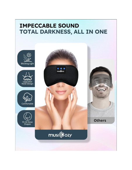 Auriculares Inalámbricos para Dormir MUSICOZY Bluetooth 5.4 Auriculares Inalámbricos para Dormir MUSICOZY Bluetooth 5.4